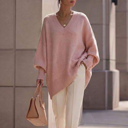 ⏰ Seasonal changeover sale: 50% off – quality at half the price! ✨Women's Mid Length Knit Sweater