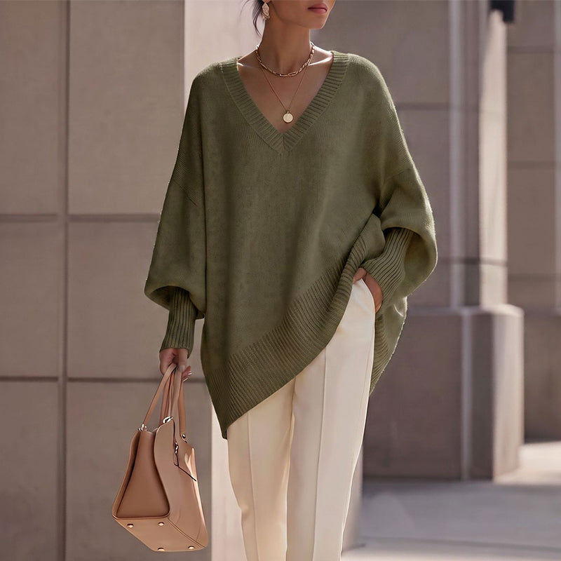 ⏰ Seasonal changeover sale: 50% off – quality at half the price! ✨Women's Mid Length Knit Sweater