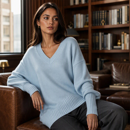 ⏰ Seasonal changeover sale: 50% off – quality at half the price! ✨Women's Mid Length Knit Sweater