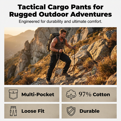 🎉The Lowest Price But The Best Quality!🔥Men's Cotton Cargo Tactical Pants