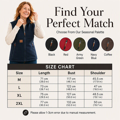 ⏰ Seasonal changeover sale: 50% off – quality at half the price! ✨Women's Winter Thermal Stand Collar Vest