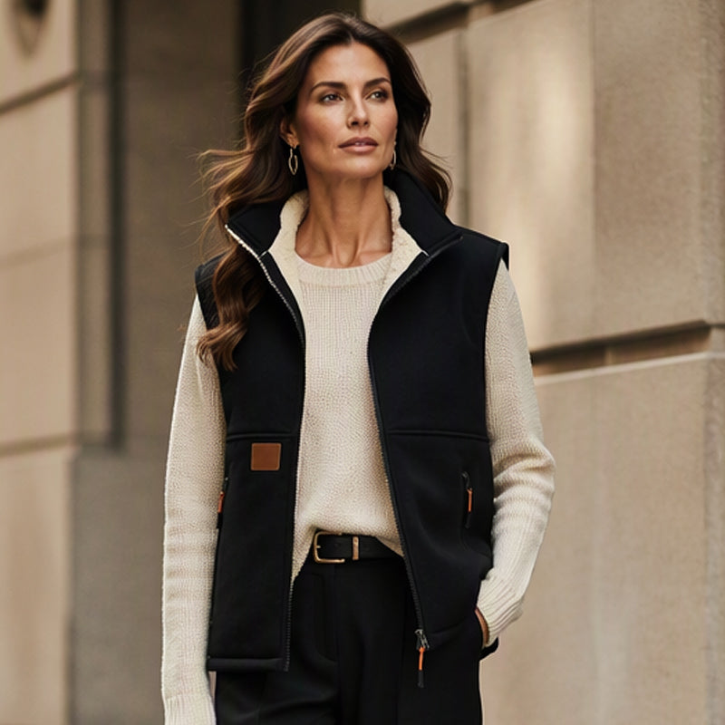 ⏰ Seasonal changeover sale: 50% off – quality at half the price! ✨Women's Winter Thermal Stand Collar Vest