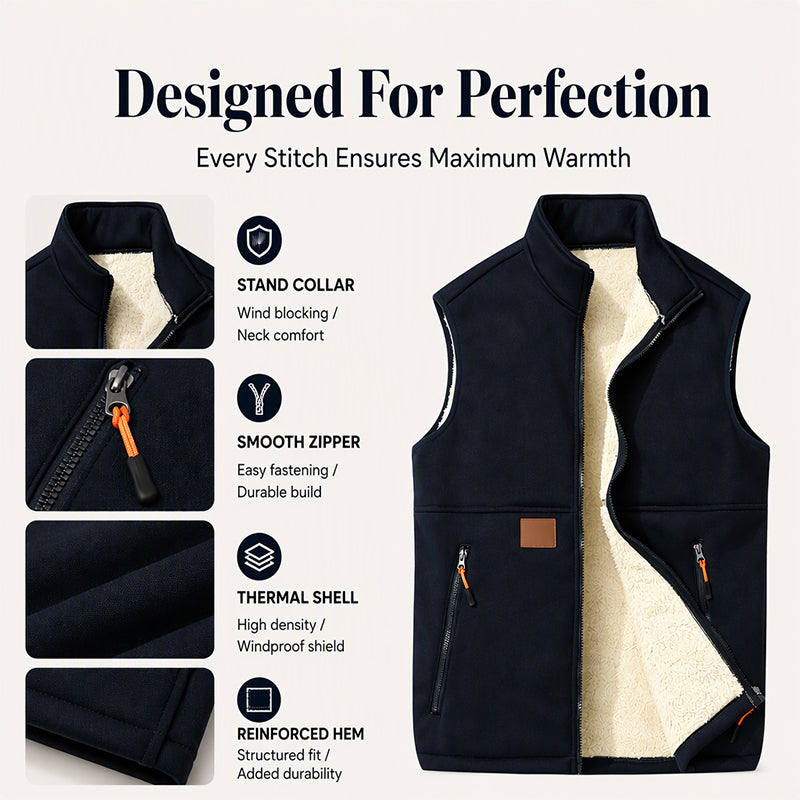 ⏰ Seasonal changeover sale: 50% off – quality at half the price! ✨Women's Winter Thermal Stand Collar Vest