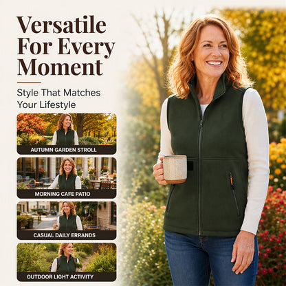⏰ Seasonal changeover sale: 50% off – quality at half the price! ✨Women's Winter Thermal Stand Collar Vest