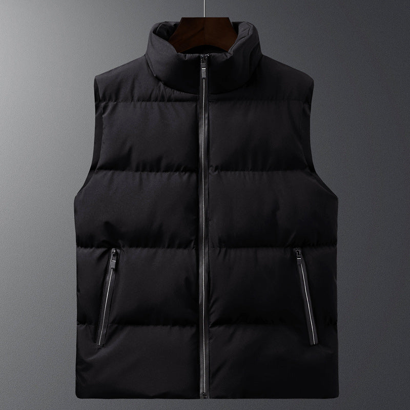 ⏰ Seasonal changeover sale: 50% off – quality at half the price! ✨Men's Classic Stand Collar Padded Vest