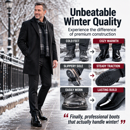 ⏰ Seasonal changeover sale: 50% off – quality at half the price! ✨Men's Winter Thermal Waterproof Shoes