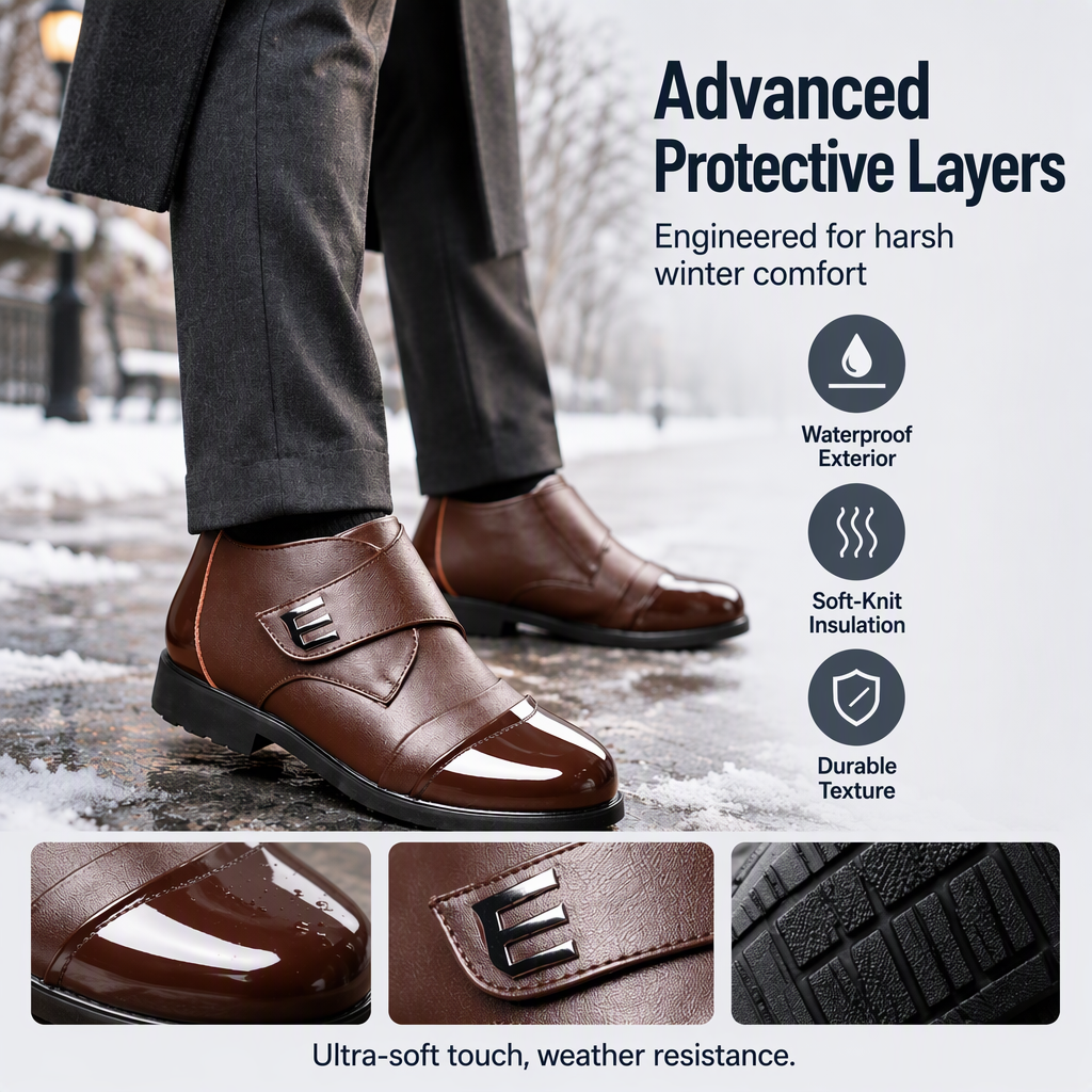 ⏰ Seasonal changeover sale: 50% off – quality at half the price! ✨Men's Winter Thermal Waterproof Shoes