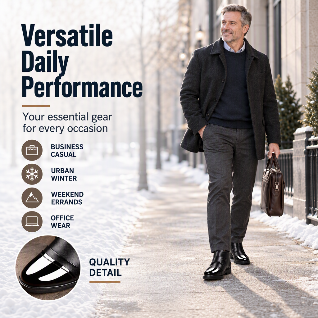 ⏰ Seasonal changeover sale: 50% off – quality at half the price! ✨Men's Winter Thermal Waterproof Shoes