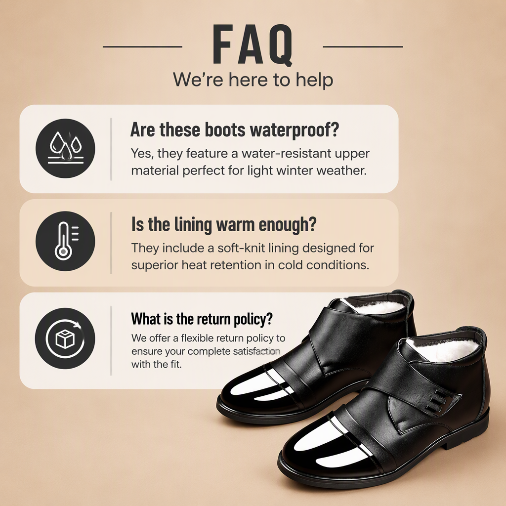 ⏰ Seasonal changeover sale: 50% off – quality at half the price! ✨Men's Winter Thermal Waterproof Shoes