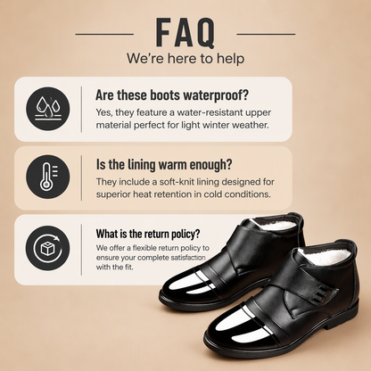 ⏰ Seasonal changeover sale: 50% off – quality at half the price! ✨Men's Winter Thermal Waterproof Shoes