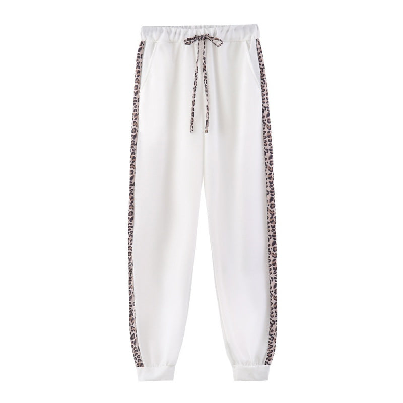 ⏰ Seasonal changeover sale: 50% off – quality at half the price! ✨Women's Leopard Print Long Sleeve Zipper Sweatshirt and Pants Set