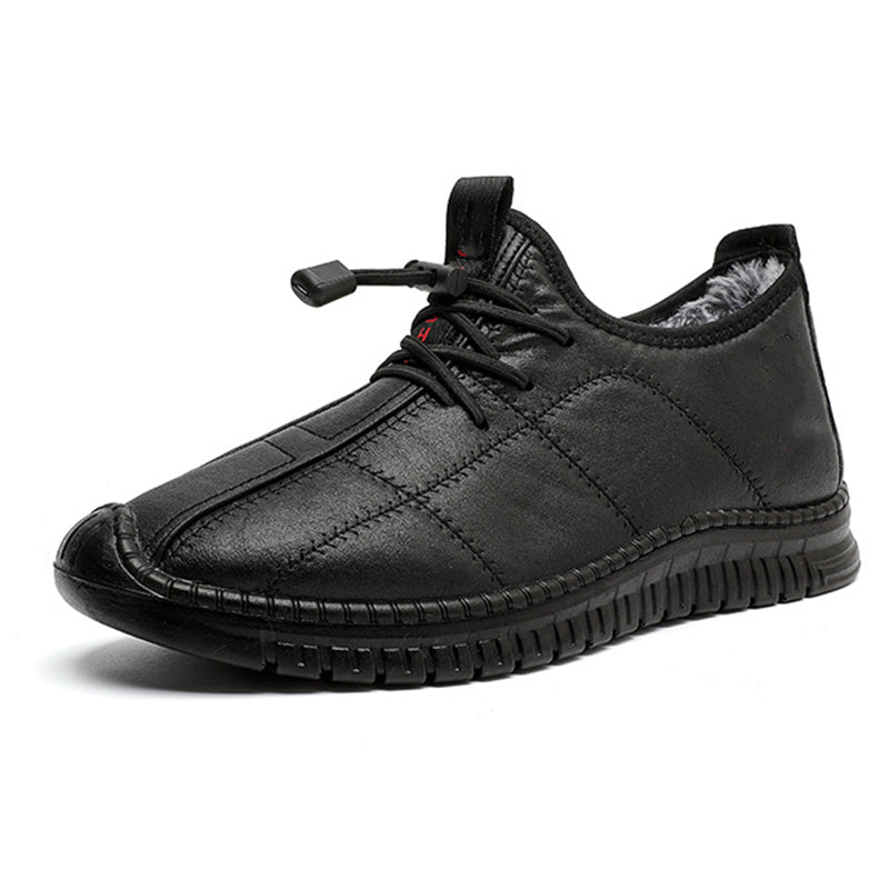 ⏰ Seasonal changeover sale: 50% off – quality at half the price! ✨Men's Plush-Lined Non-Slip Walking Shoes
