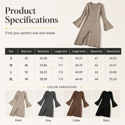 ✨Limited stock available, don’t miss out!🎉Women's Knit Long Open Front Cardigan