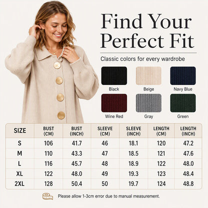 ⏰ Seasonal changeover sale: 50% off – quality at half the price! ✨Women's Lantern Sleeve Ribbed Knit Maxi Dress