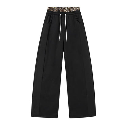 ⏰ Ultimo Giorno di Saldi – SCONTO 50% ✨Women's Casual Leopard Print Patchwork Sweatpants