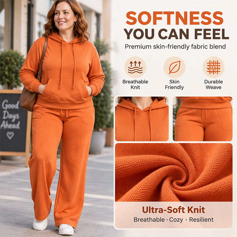 ⏰ Seasonal changeover sale: 50% off – quality at half the price! ✨Women's Casual Loose 2-Piece Lounge Set