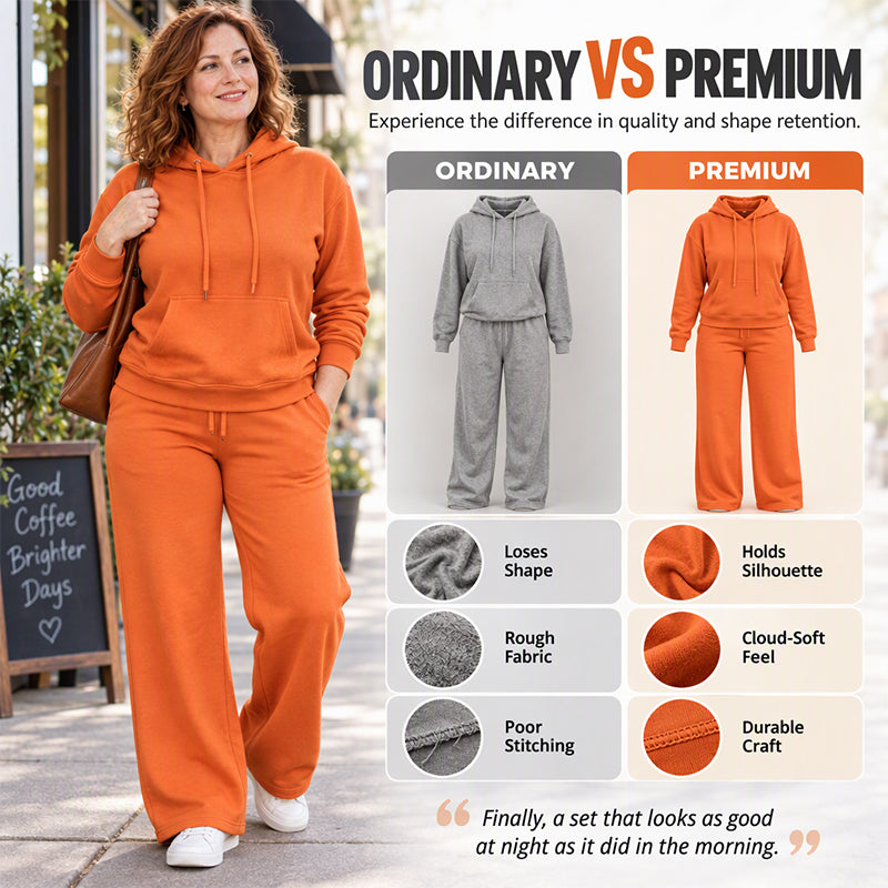 ⏰ Seasonal changeover sale: 50% off – quality at half the price! ✨Women's Casual Loose 2-Piece Lounge Set