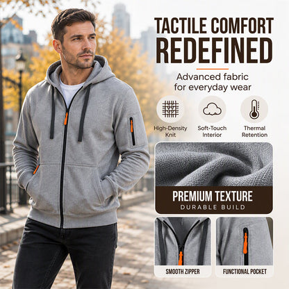 ⏰ Seasonal changeover sale: 50% off – quality at half the price! ✨Men's Casual Thermal Hooded Jacket
