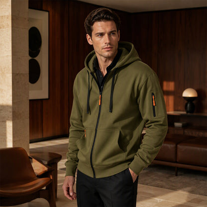⏰ Seasonal changeover sale: 50% off – quality at half the price! ✨Men's Casual Thermal Hooded Jacket