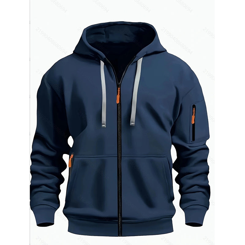 ⏰ Seasonal changeover sale: 50% off – quality at half the price! ✨Men's Casual Thermal Hooded Jacket