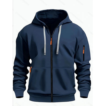 ⏰ Seasonal changeover sale: 50% off – quality at half the price! ✨Men's Casual Thermal Hooded Jacket