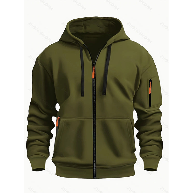 ⏰ Seasonal changeover sale: 50% off – quality at half the price! ✨Men's Casual Thermal Hooded Jacket