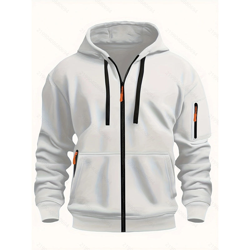 ⏰ Seasonal changeover sale: 50% off – quality at half the price! ✨Men's Casual Thermal Hooded Jacket