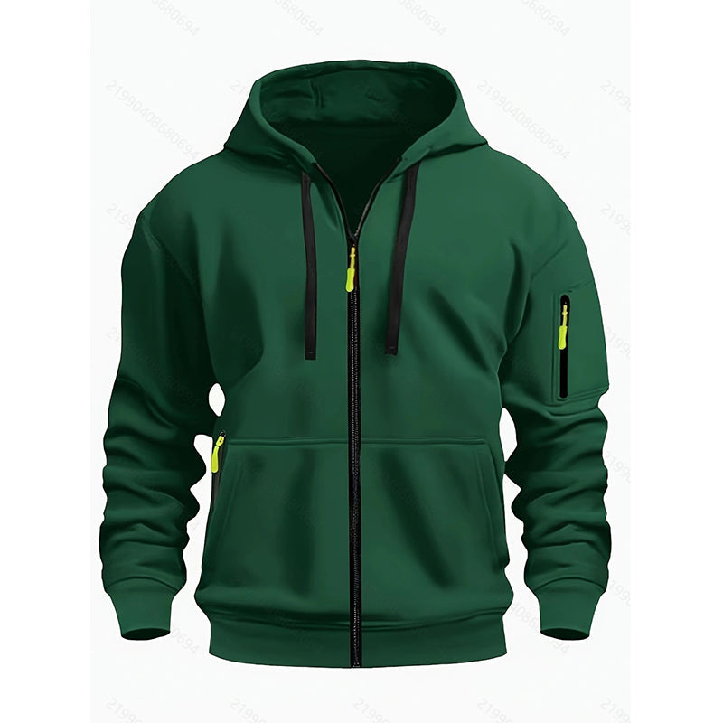 ⏰ Seasonal changeover sale: 50% off – quality at half the price! ✨Men's Casual Thermal Hooded Jacket
