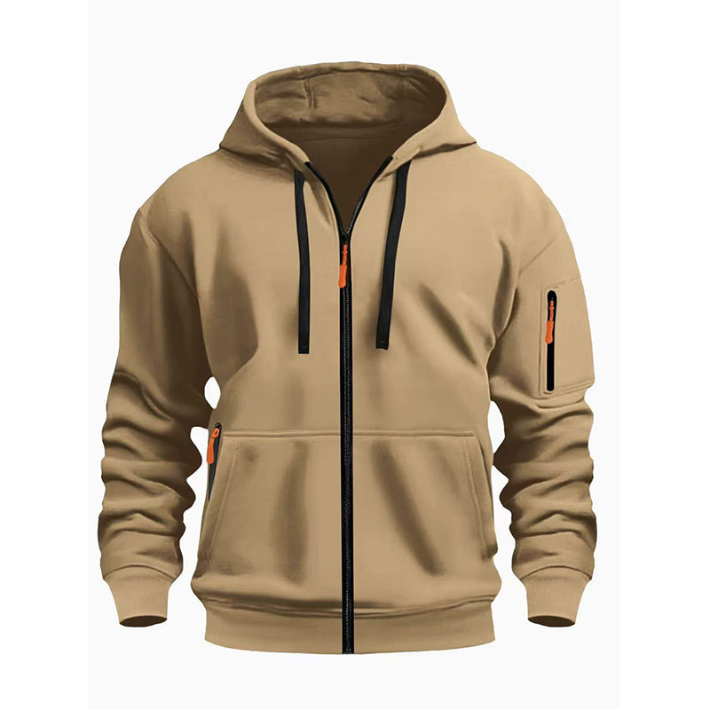 ⏰ Seasonal changeover sale: 50% off – quality at half the price! ✨Men's Casual Thermal Hooded Jacket