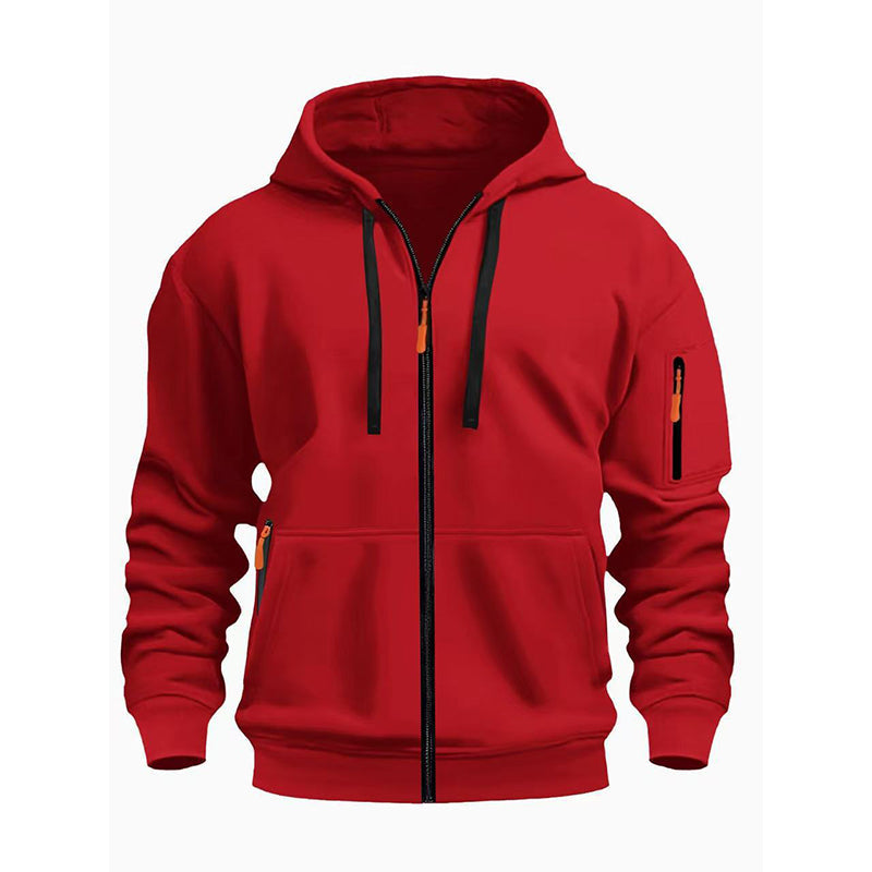 ⏰ Seasonal changeover sale: 50% off – quality at half the price! ✨Men's Casual Thermal Hooded Jacket