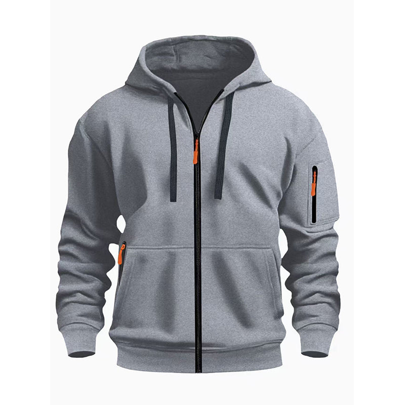 ⏰ Seasonal changeover sale: 50% off – quality at half the price! ✨Men's Casual Thermal Hooded Jacket