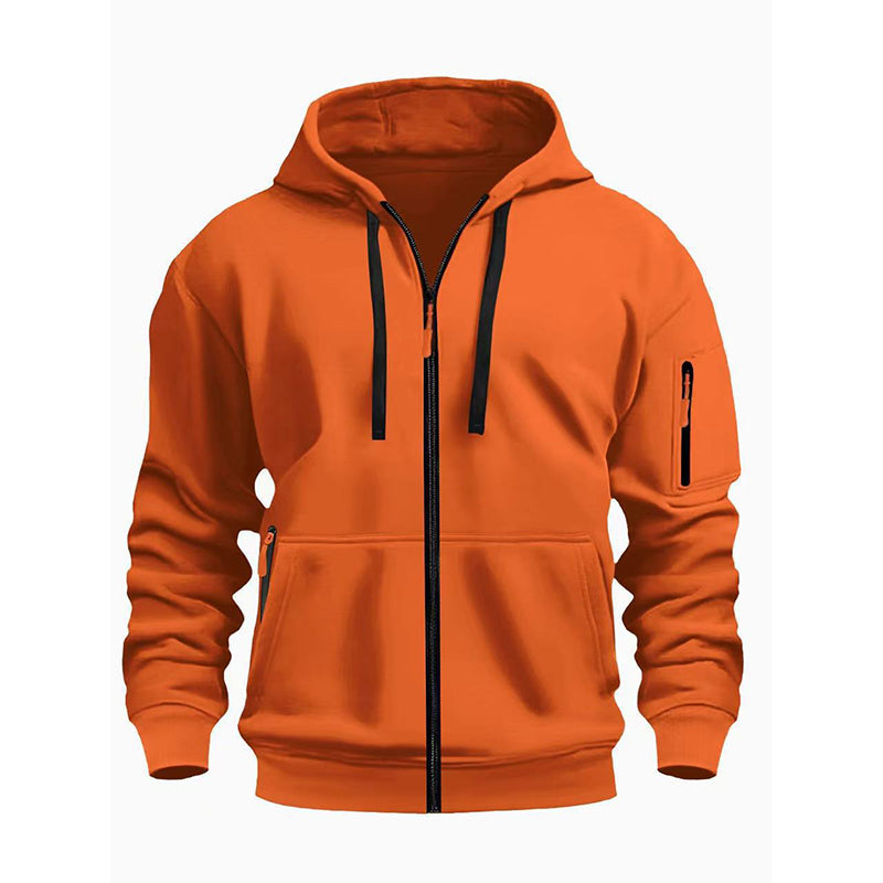⏰ Seasonal changeover sale: 50% off – quality at half the price! ✨Men's Casual Thermal Hooded Jacket