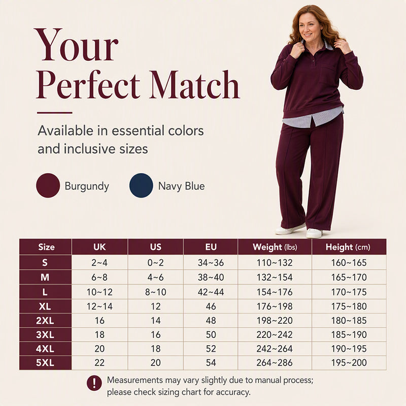 ⏰ Last Day of the Sale – 50% OFF ✨Women's Fake Two Piece Sweatshirt & Pants Set