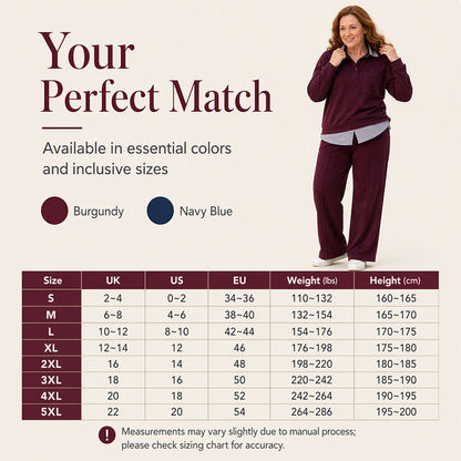 ⏰ Last Day of the Sale – 50% OFF ✨Women's Fake Two Piece Sweatshirt & Pants Set