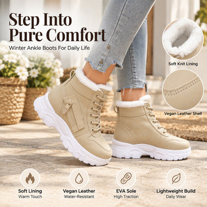 ✨Limited stock available, don’t miss out!🎉Women's Winter Warm Plush-Lined Ankle Boots