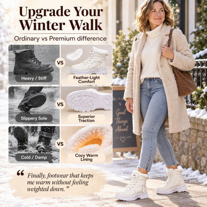 ✨Limited stock available, don’t miss out!🎉Women's Winter Warm Plush-Lined Ankle Boots