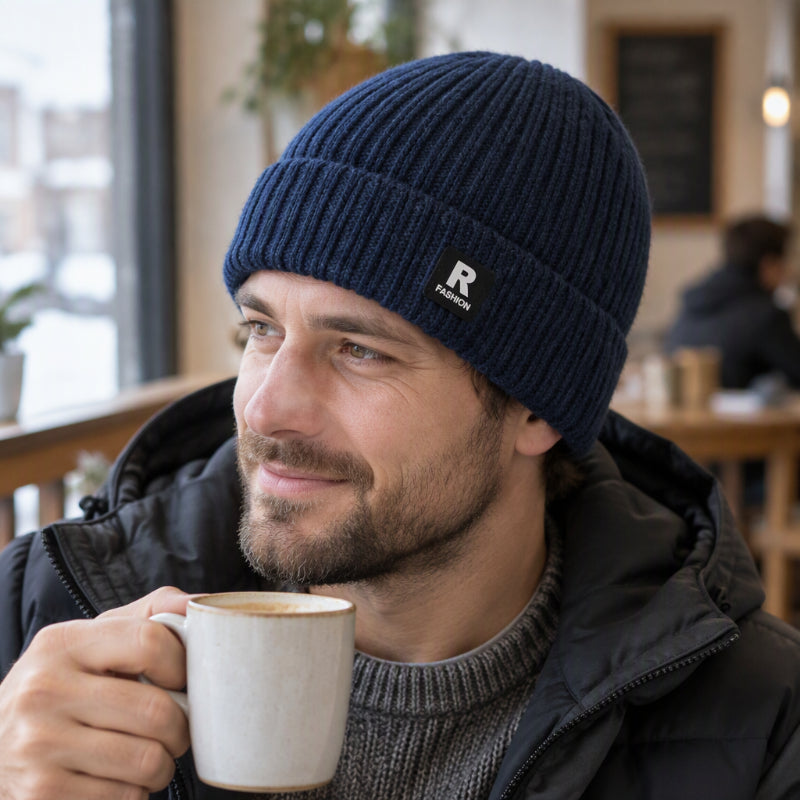 Men's Slouchy Knit Warm Skull Cap
