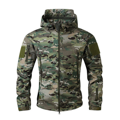 🎉The Lowest Price But The Best Quality!🔥Men's Outdoor Camouflage Hooded Jacket