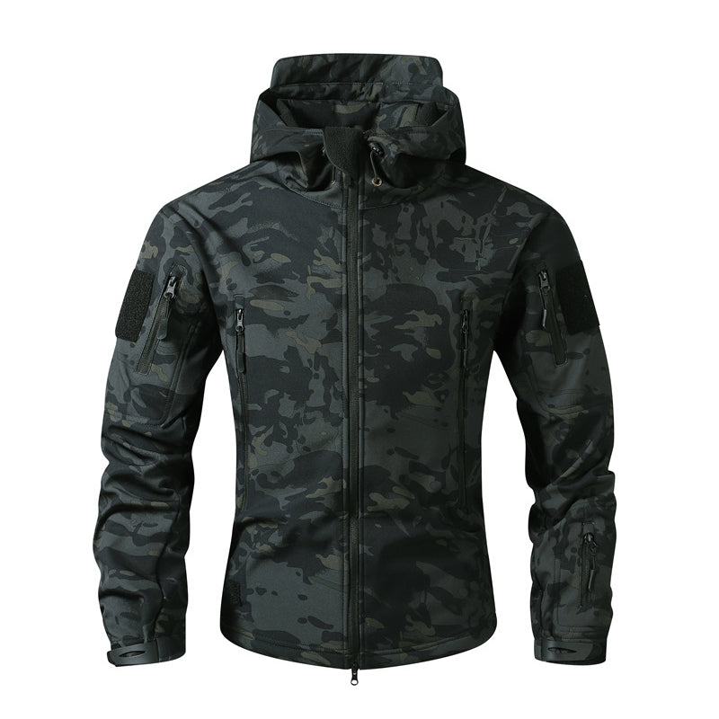 🎉The Lowest Price But The Best Quality!🔥Men's Outdoor Camouflage Hooded Jacket
