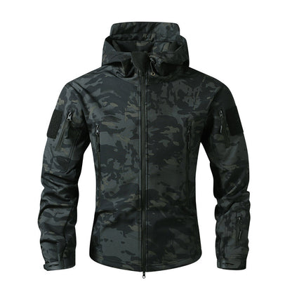 🎉The Lowest Price But The Best Quality!🔥Men's Outdoor Camouflage Hooded Jacket