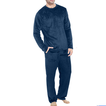 ⏰ Seasonal changeover sale: 50% off – quality at half the price! ✨Men's Cozy Thermal Velvet Pajama Set
