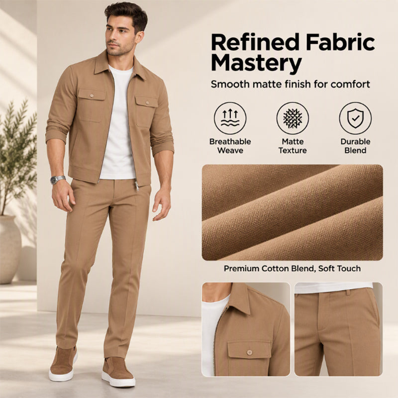 🎉The Lowest Price But The Best Quality!🔥Men's Casual Stylish Jacket and Pants Set