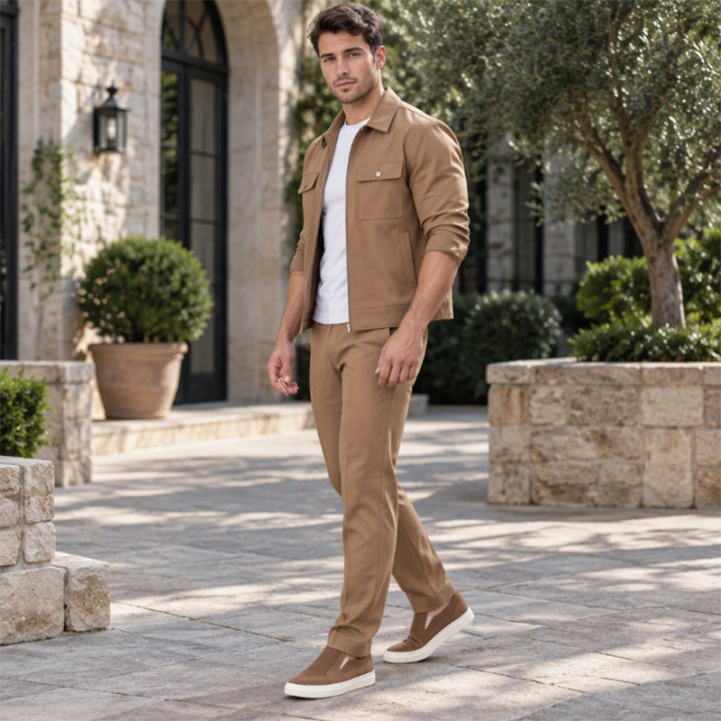 🎉The Lowest Price But The Best Quality!🔥Men's Casual Stylish Jacket and Pants Set