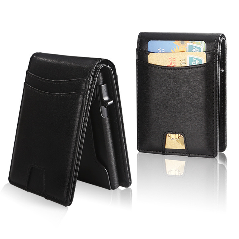 🖤Black Friday Sale:50% OFF🖤 ✨Men's Minimalist Slim RFID Blocking Wallet