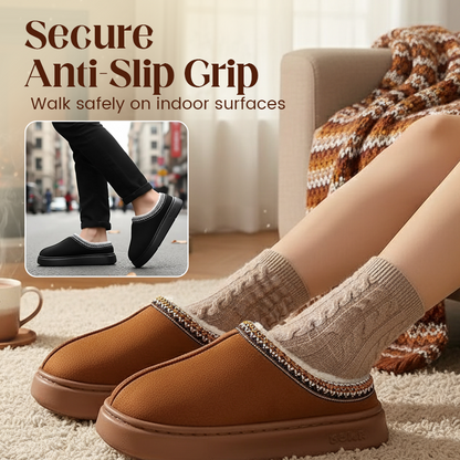 ⏰ Seasonal changeover sale: 50% off – quality at half the price! ✨Women’s Plush-Lined Thick Sole House Slippers