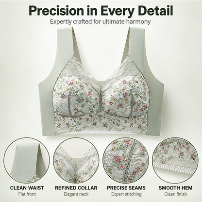 🎉The Lowest Price But The Best Quality!🔥Women's Seamless Floral Lace Support Bra
