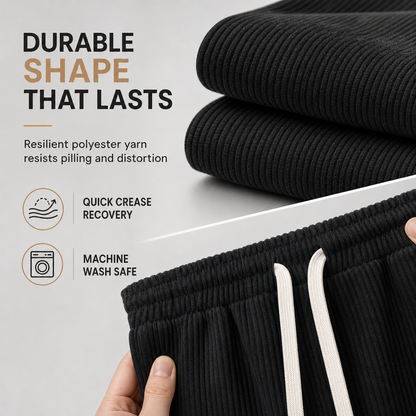 👖 Men's Lightweight Corduroy Casual Pants Loose Fit Straight Leg Trousers ✨ lightweight corduroy fabric, loose straight cut, casual daily trousers
