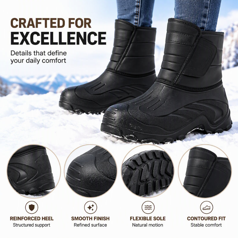 ⏰ Seasonal changeover sale: 50% off – quality at half the price! ✨Unisex Plush-Lined Waterproof Snow Boots