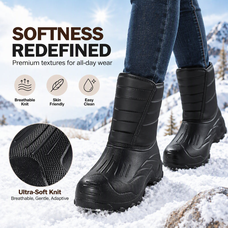 ⏰ Seasonal changeover sale: 50% off – quality at half the price! ✨Unisex Plush-Lined Waterproof Snow Boots