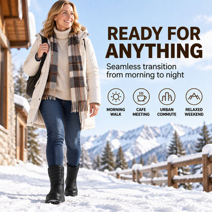 ⏰ Seasonal changeover sale: 50% off – quality at half the price! ✨Unisex Plush-Lined Waterproof Snow Boots